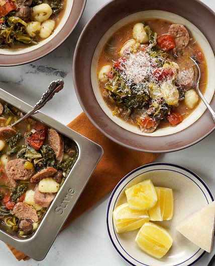 Italian Sausage and Gnocchi Soup