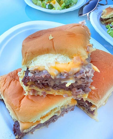 Homemade White Castle Sliders