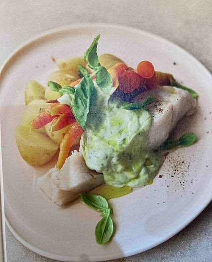 STEAMED FISH AIOLI