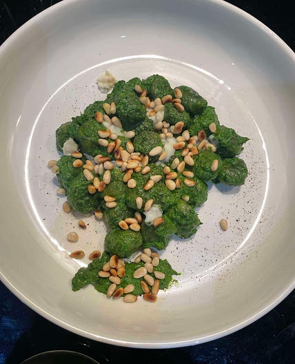 WINTER GREEN GNOCCHI