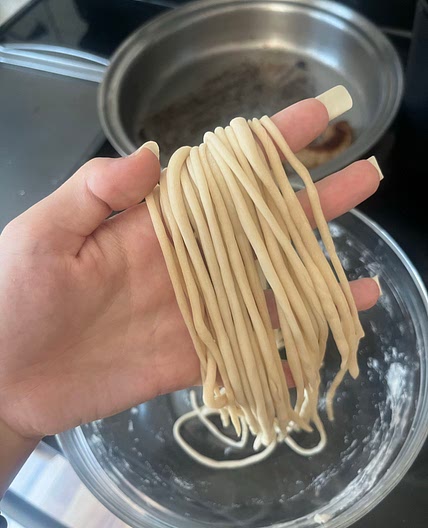 Hand Pulled Home Noodles