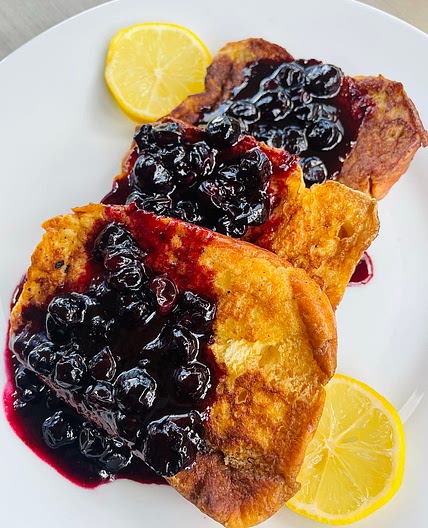 Lemon Blueberry French Toast