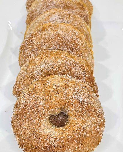 Apple Cider Cinnamon Donuts