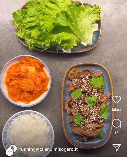 Beef bulgogi
