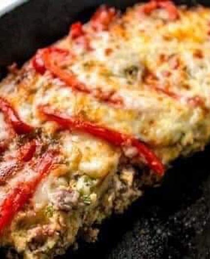 Italian Sausage Red Pepper Frittata