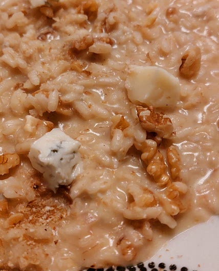 Risotto - Gorgonzola and walnuts