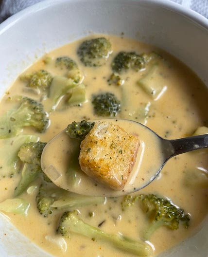 Broccoli cheddar soup