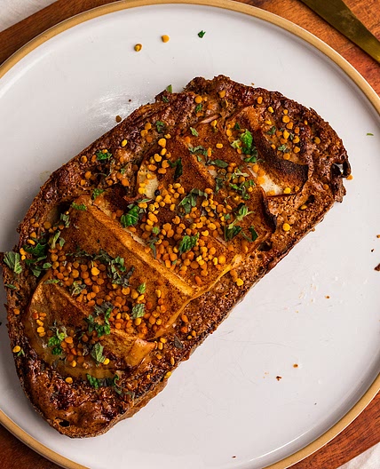 Air Fryer Apple Pie Toast