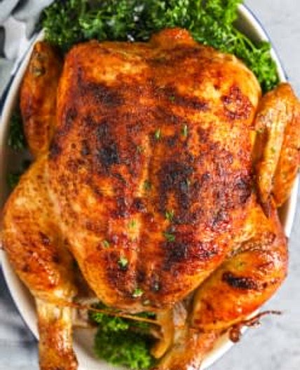 TPlagg's Whole Chicken - Frozen with Chicken Seasoning Blend and Gravy