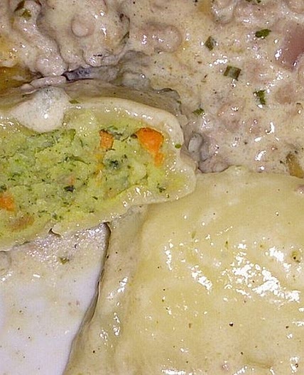 Maultaschen-Auflauf