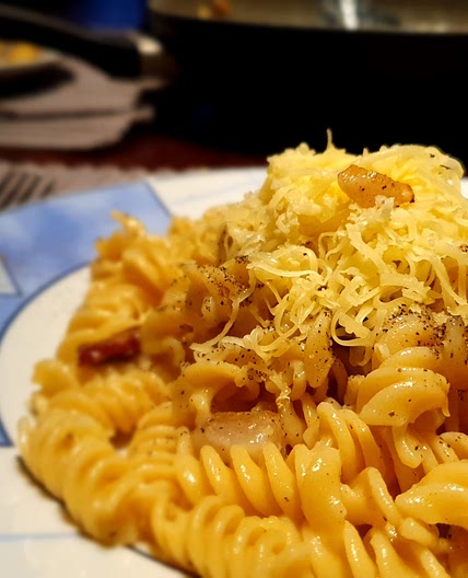 Fusilli Carbonara