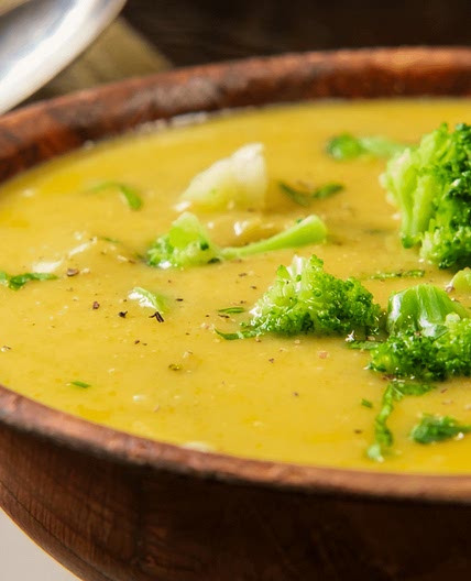 Broccoli Cheddar Soup - Homemade Gluten Free Soup