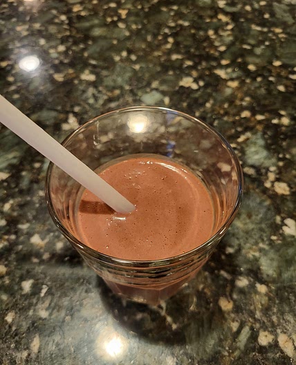 Chocolate Nut Milkshake