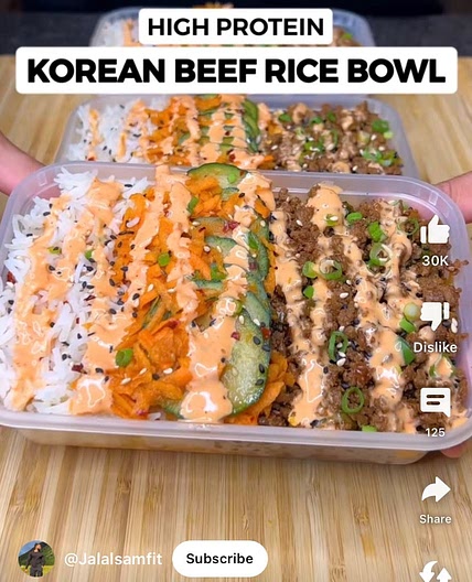 Korean Beef Rice Bowls