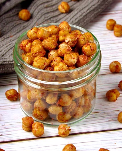 Vegan Crispy Air Fryer Chickpeas