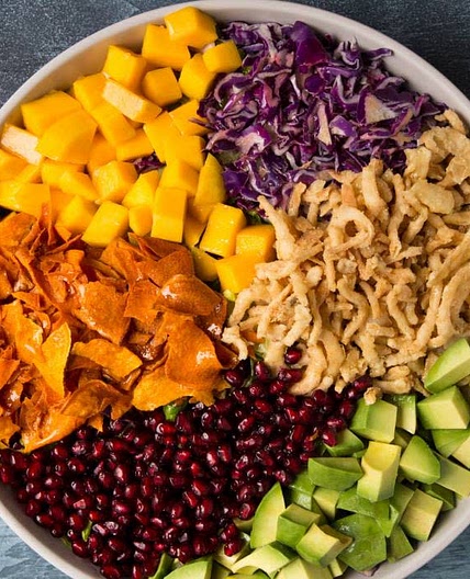 D'licious Rainbow Salad 🌈 🥗