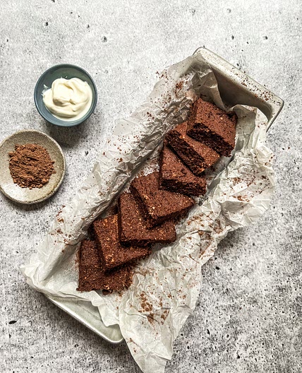 Fudgy Almond Butter Brownies