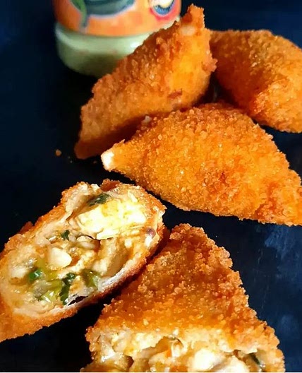 Chicken Jalapeño Samosas
