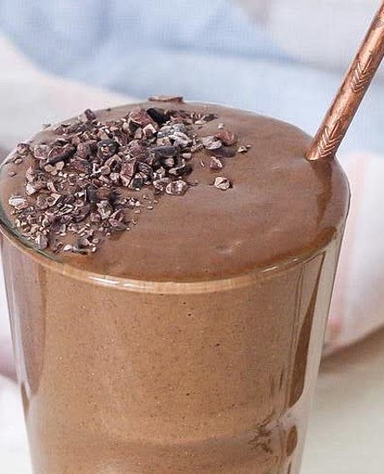 Chocolate Zucchini Bread Smoothie