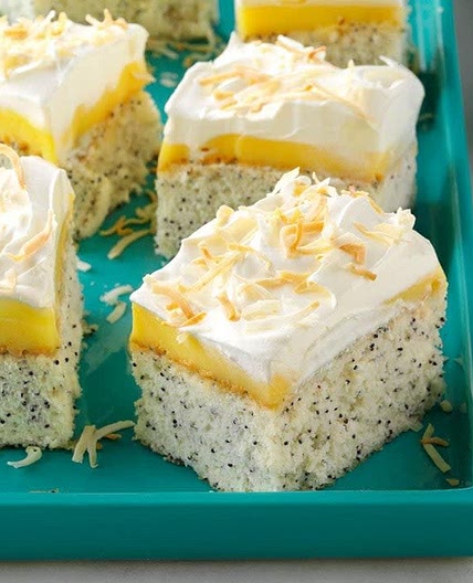 Coconut Poppy Seed Cake