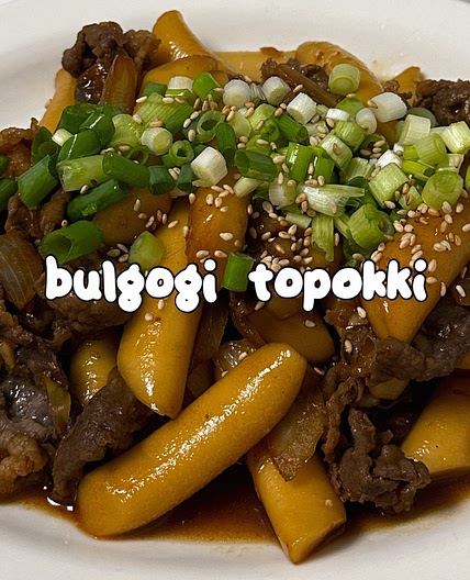 Bulgogi topokki