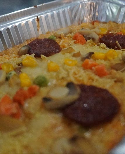 Chicken and Mushrooms Cheese Bake