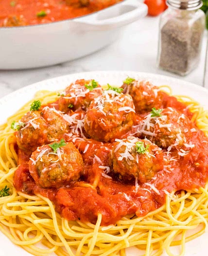 Baked Italian Meatballs