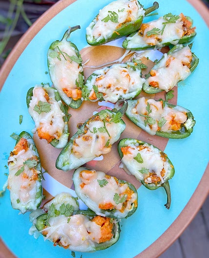 Zesty Shrimp Jalapeño Poppers