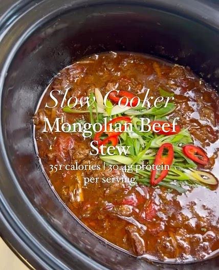 Slow Cooker Mongolian Beef Stew, follow