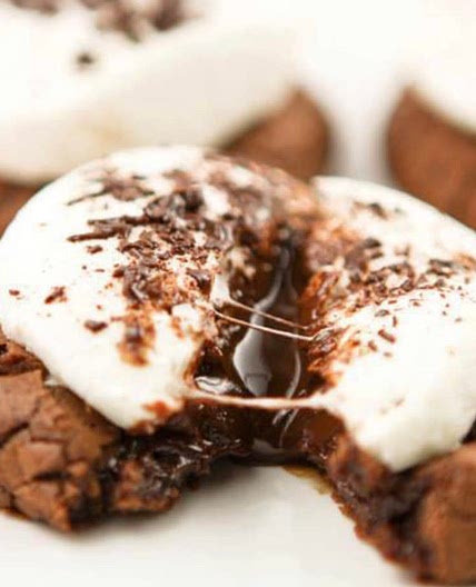 Hot Chocolate Cookies