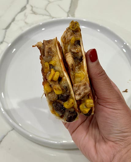 Chicken quesadillas 