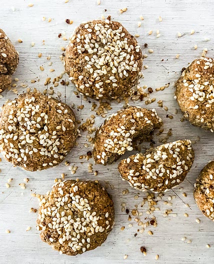 Sesame Tahini Cookies (Vegan)