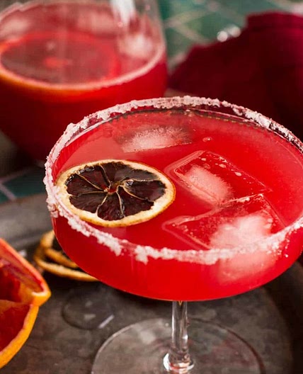 Blood Orange Margarita Cocktail