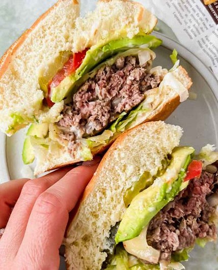 California Burger Recipe
