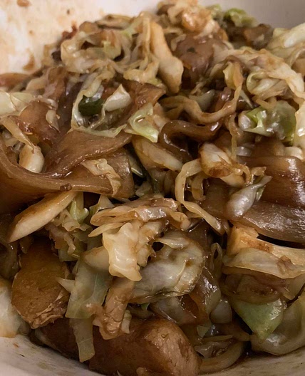 猪肉炖粉条, braised pork with glass noodles