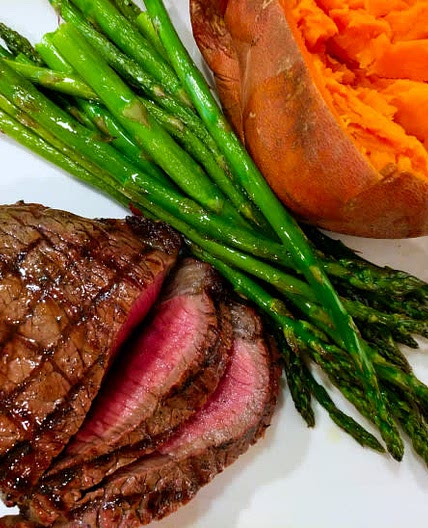 American Steak Dinner
