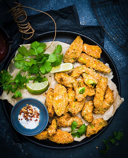 AIR FRYER AVOCADO FRIES RECIPE