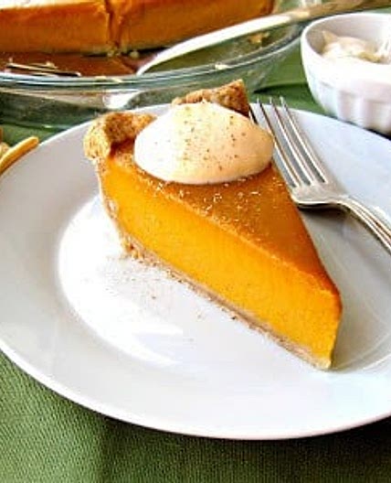 Silky Smooth Pumpkin Pie