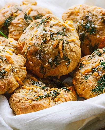 Cheezy Dill Biscuits
