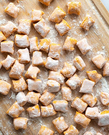 Homemade Sweet Potato Gnocchi