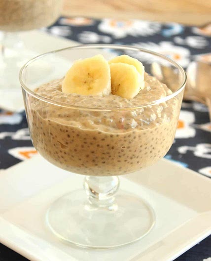 Banana Peanut Butter Chia Seed Pudding Recipe