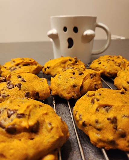 Pumpkin Chocolate Chip Cookie