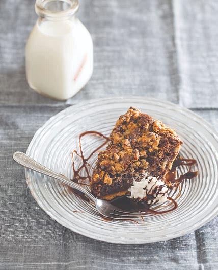 D'licious Cookie Dough Fudge Pie