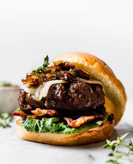 D'licious Stuffed Burgers