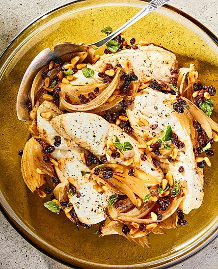 Sweet & Sour Braised Halibut