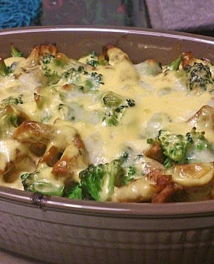Gyrosauflauf mit Sauce Hollandaise
