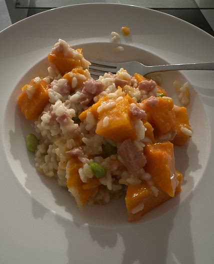 Pumpkin risotto 