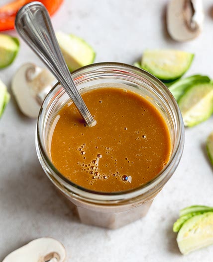 Quick Vegan Stir Fry Sauce with Tahini