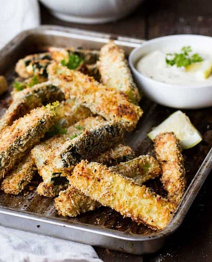 Baked Zucchini Sticks (Zucchini Fries)