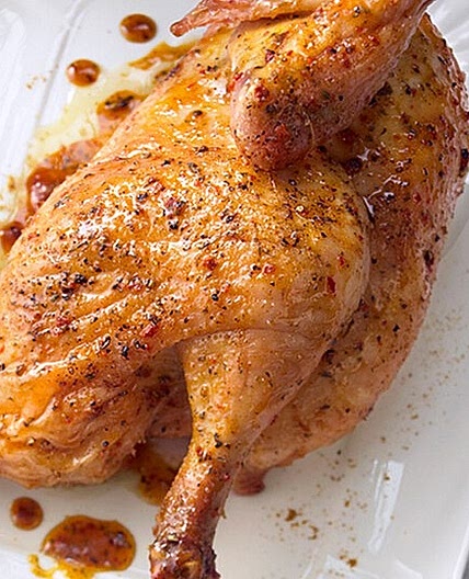 Brathähnchen aus dem Backofen